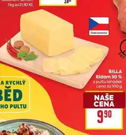 Billa BILLA Eidam 30% z pultu lahůdek cena za nabídka