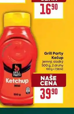 Billa Grill Party Kečup jemný, sladký nabídka