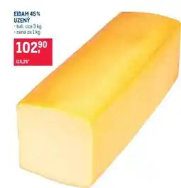 Makro Eidam 45 % uzený nabídka