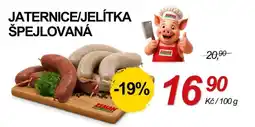 ZEMAN Jaternice/ Jelítka špejlovaná nabídka