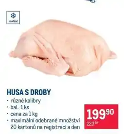 Makro HUSA S DROBY nabídka