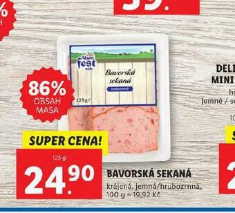 Lidl Bavorská sekaná nabídka