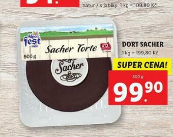 Lidl Dort sacher nabídka