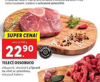 Lidl Telecí ossobuco nabídka