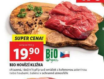 Lidl Bio hovězí kližka nabídka