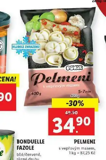 Lidl Pelmeni nabídka