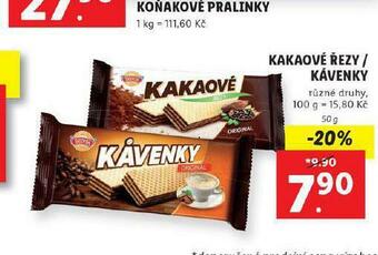 Lidl Kávenky nabídka