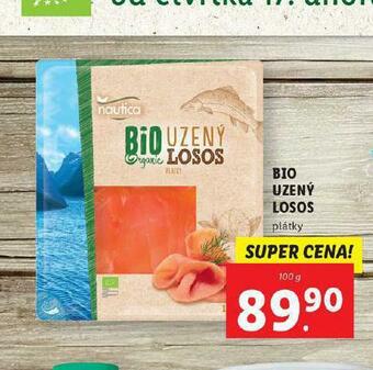 Lidl Bio losos uzený nabídka
