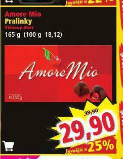Norma Amore mio pralinky nabídka
