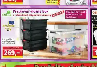 Norma Přepravní úložný box nabídka