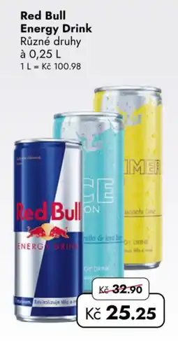 TRAVEL FREE Red Bull Energy Drink nabídka