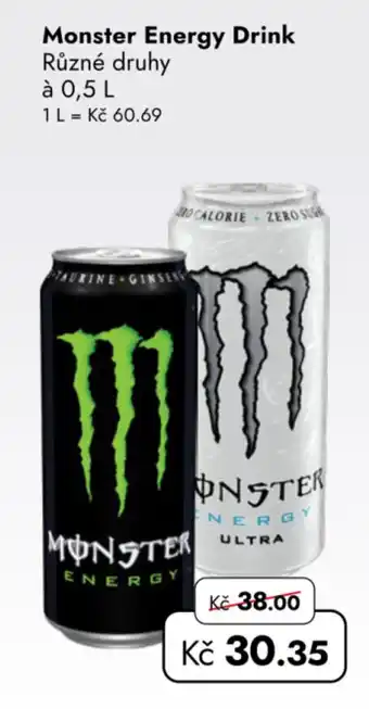 Monster Energy Drink Různé druhy