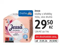 dm drogerie Jessa vložky s křídelky nabídka