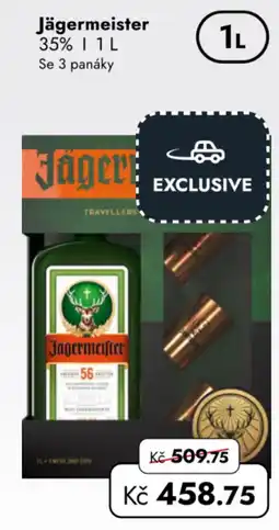 TRAVEL FREE Jägermeister nabídka