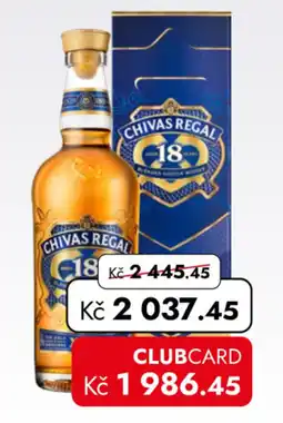 TRAVEL FREE Chivas Regal 18 nabídka
