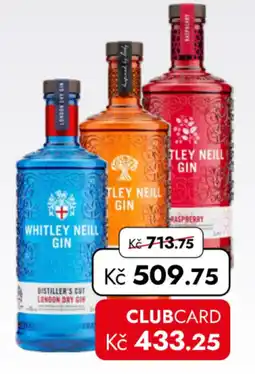 TRAVEL FREE Whitley Neill Gin nabídka