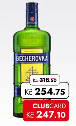 TRAVEL FREE Becherovka nabídka
