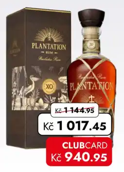 TRAVEL FREE Plantation rum nabídka