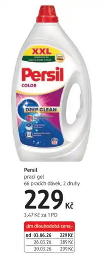 dm drogerie Persil prací gel nabídka