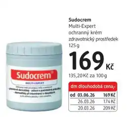 dm drogerie Sudocrem nabídka