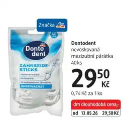 dm drogerie Dontodent nabídka