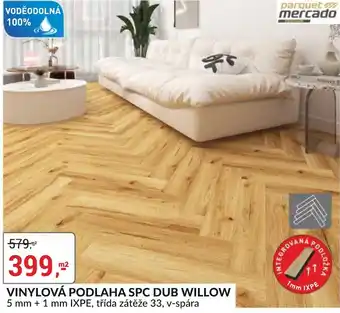 Parquet Mercado vinylová podlaha spc dub willow