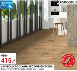Baumax Kronostep vinylová podlaha spc dub emporia nabídka