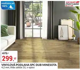 Baumax Parquet Mercado vinylová podlaha spc dub minnesota nabídka