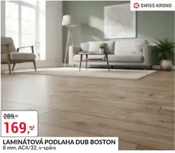 Baumax Swiss Krono laminátová podlaha dub boston nabídka
