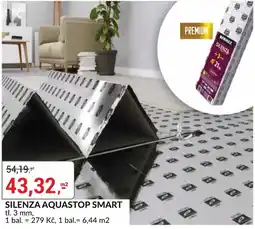 Baumax Silenza aquastop smart nabídka