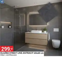 Baumax Dlažba street line antracit nabídka