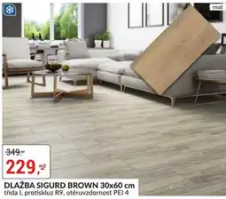 Baumax Dlažba sigurd brown nabídka