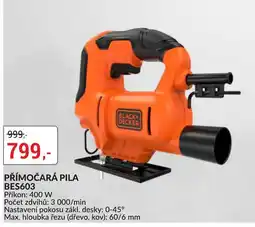 Baumax Black+Decker přímočará pila BES603 nabídka
