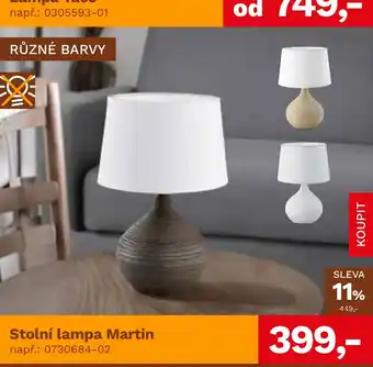 Martin Stolní lampa