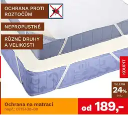 Asko Ochrana na matraci nabídka