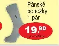 COOP DISKONT Pánské ponožky nabídka