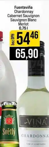 Jip Fuenteviña Chardonnay Cabernet Sauvignon Sauvignon Blanc Merlot nabídka