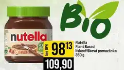 Jip Nutella Plant Based lískooříšková pomazánka nabídka
