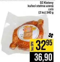 Jip DZ Klatovy kuřecí stehna uzená celá (2 ks) nabídka