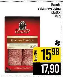 Jip Kmotr salám vysočina plátky nabídka