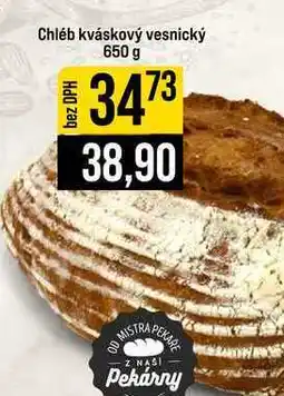 Jip Chléb kváskový vesnický nabídka