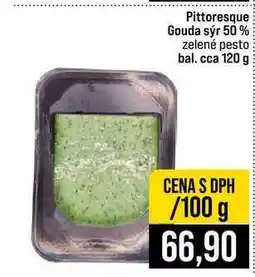 Jip Pittoresque Gouda sýr 50% zelené pesto bal. cca nabídka