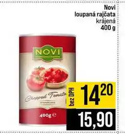Jip Novi loupaná rajčata krájená nabídka