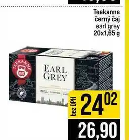 Jip Teekanne černý čaj earl grey nabídka