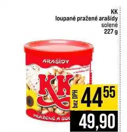 Jip KK loupané pražené arašídy solené nabídka