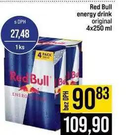 Jip Red Bull energy drink original nabídka