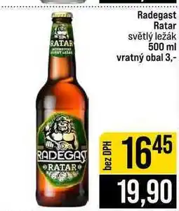 Jip Radegast Ratar světlý ležák nabídka
