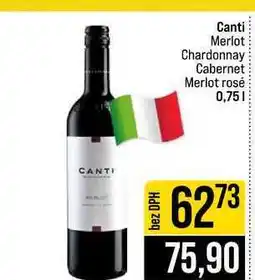 Jip Canti Merlot Chardonnay Cabernet Merlot rosé nabídka