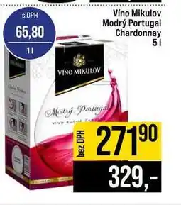 Jip Víno Mikulov Modrý Portugal Chardonnay nabídka