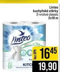 Jip Linteo kuchyňské utěrky 2-vrstvé classic 2x10 m nabídka